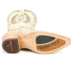 Python Cappuccino Cowgirl Boots - Tall Shaft - Snip Toe (E31)