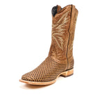 Sierra Orix Basketweave Boots - Square Toe (E634)