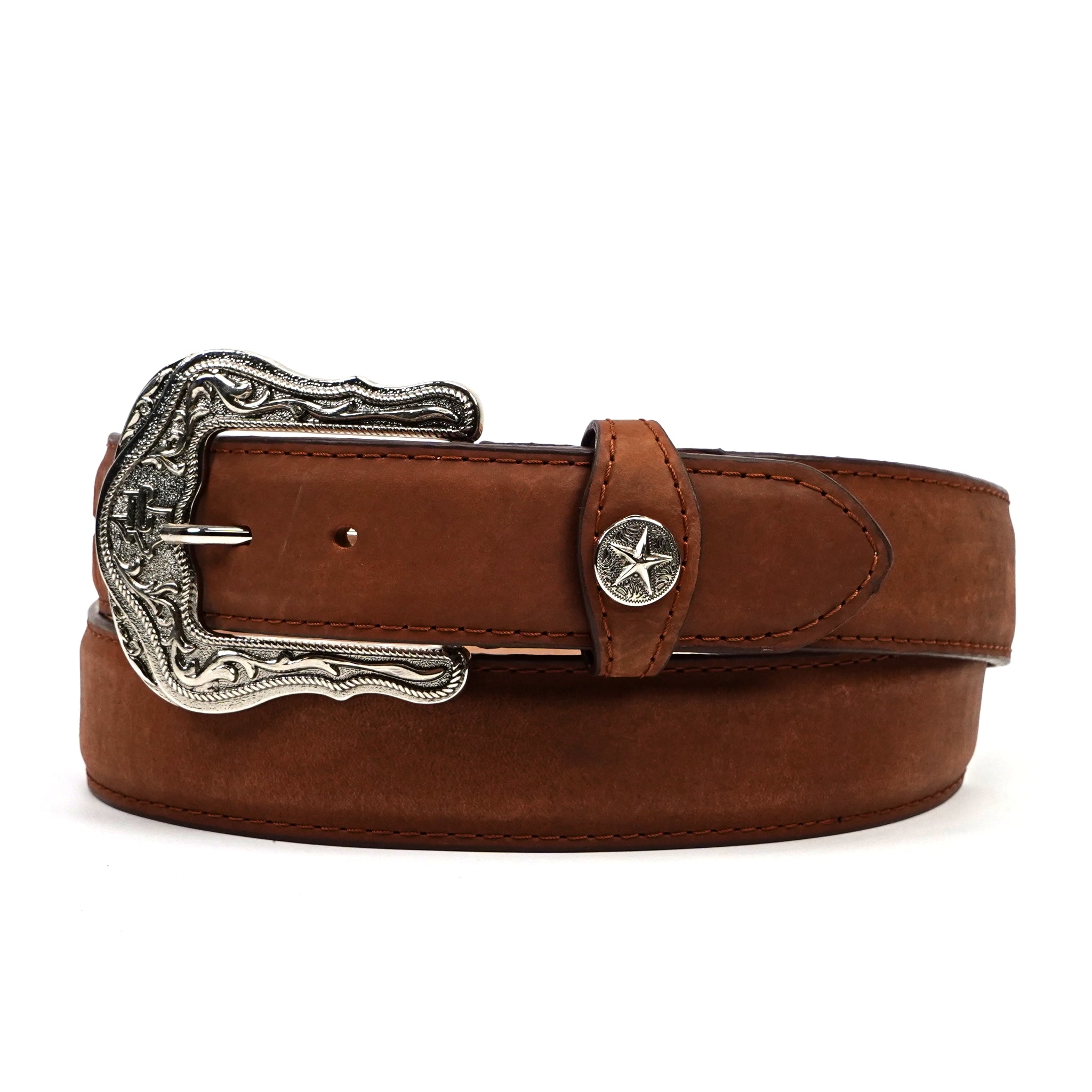 Plain Cowhide Belt - Crazy Shedron (C-1901)
