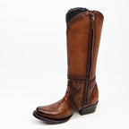 Conny Taupe - Round Toe