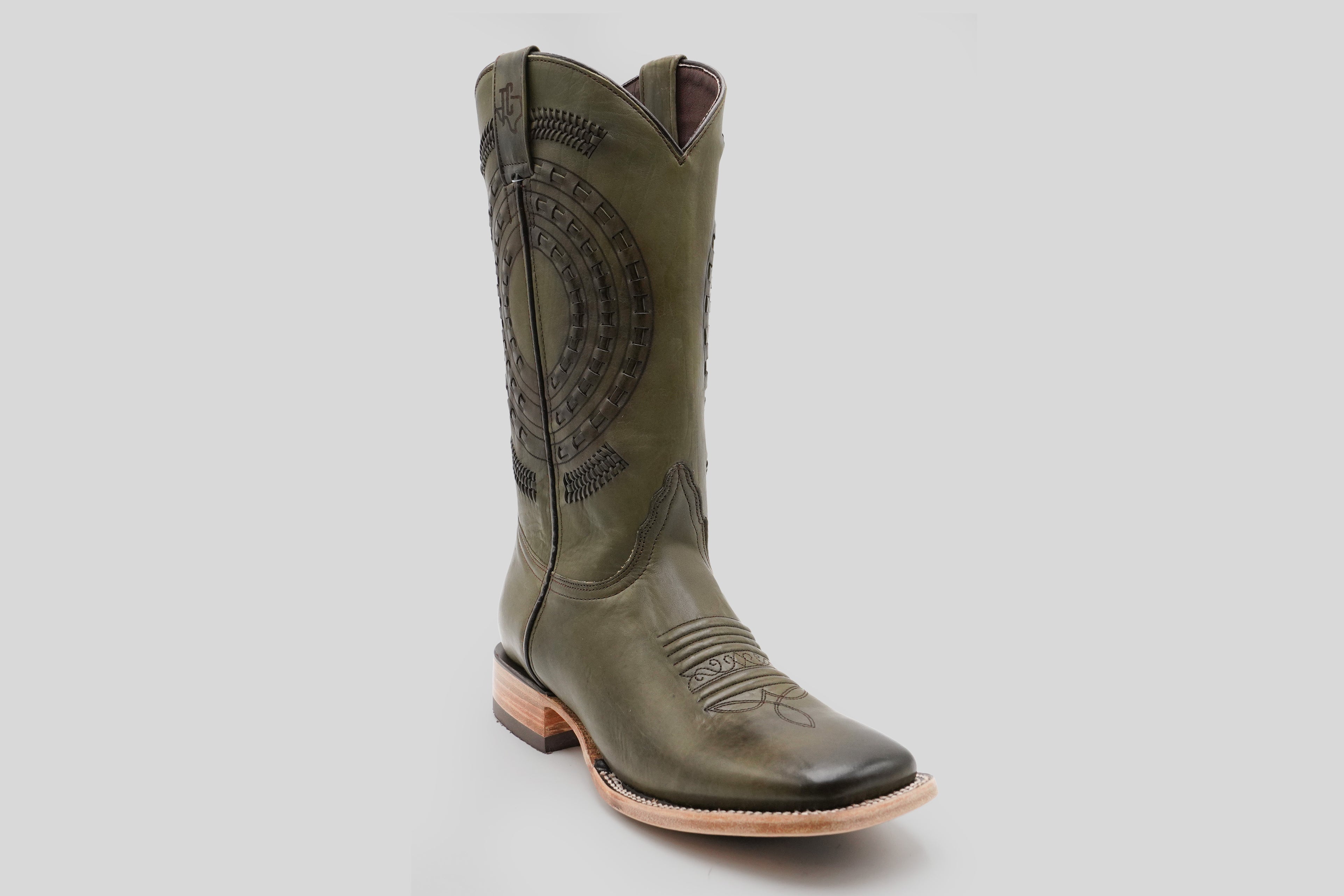 Cleyton Olive - Square Toe (E944)