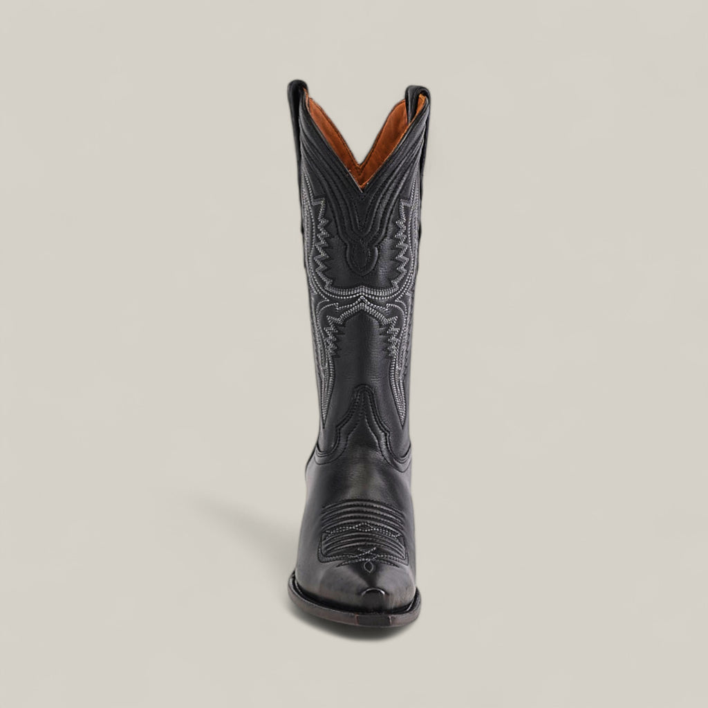 Athala Black - Mid Shaft - Snip Toe