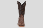 Austin Ostrich Boots- Kango Brucciato - Square Toe (AV20)