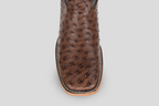 Austin Ostrich Boots- Kango Brucciato - Square Toe (AV20)