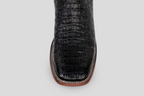 Ranger Caiman Hornback Boots - Black - Square Toe