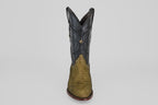 Tanner Python Boots - Jungle - Roper Toe (PN240)