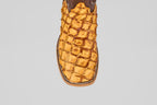 Connor Pirarucu Fish Boots - Canary - Square Toe (PZ60)
