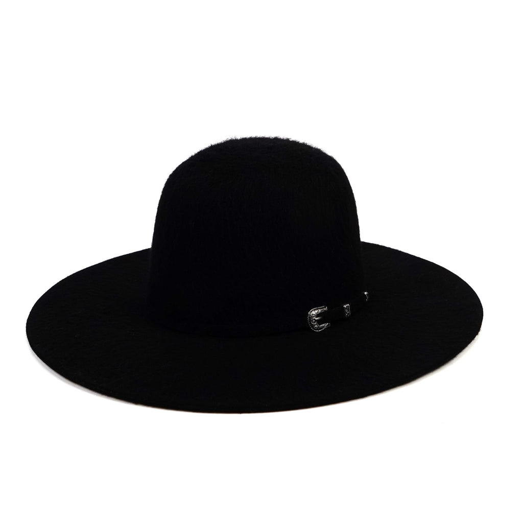 TC Hats Sombreros TC TC Hats - 6X Open Crown Grizzly Hat - Black