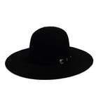 TC Hats Sombreros TC TC Hats - 6X Open Crown Grizzly Hat - Black