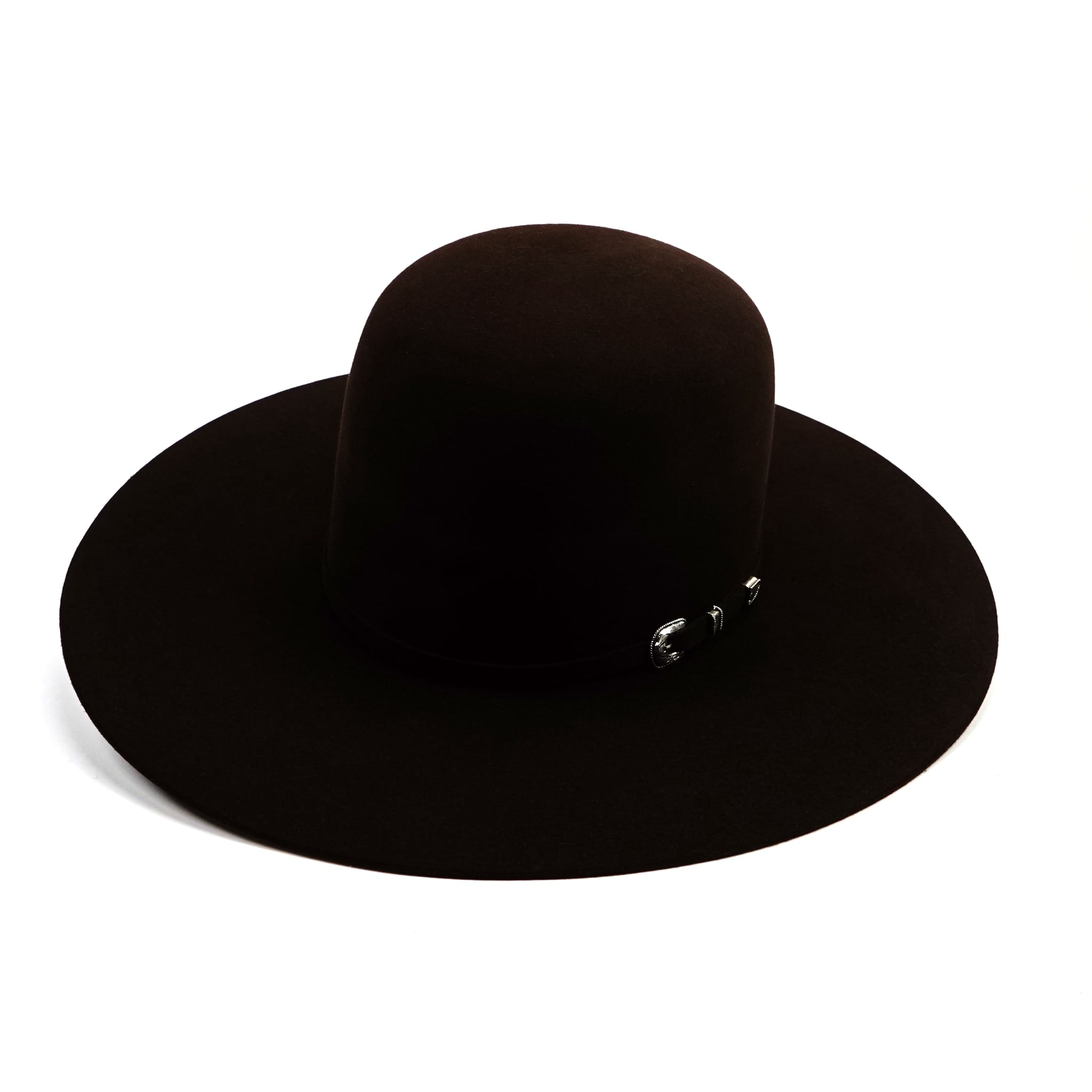 TC Hats Texanas TC 10X Felt TC HATS Open Crown Brown