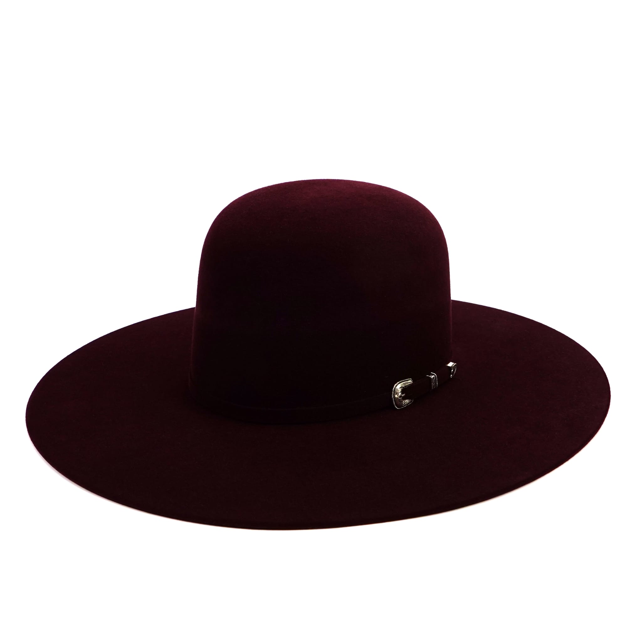 TC Hats Texanas TC TC Hats - 10X Open Crown Hat - Wine (2026)