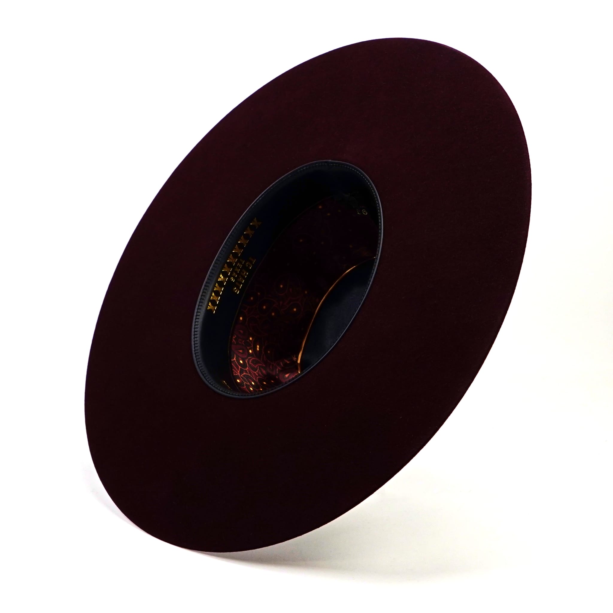 TC Hats Texanas TC TC Hats - 10X Open Crown Hat - Wine (2026)